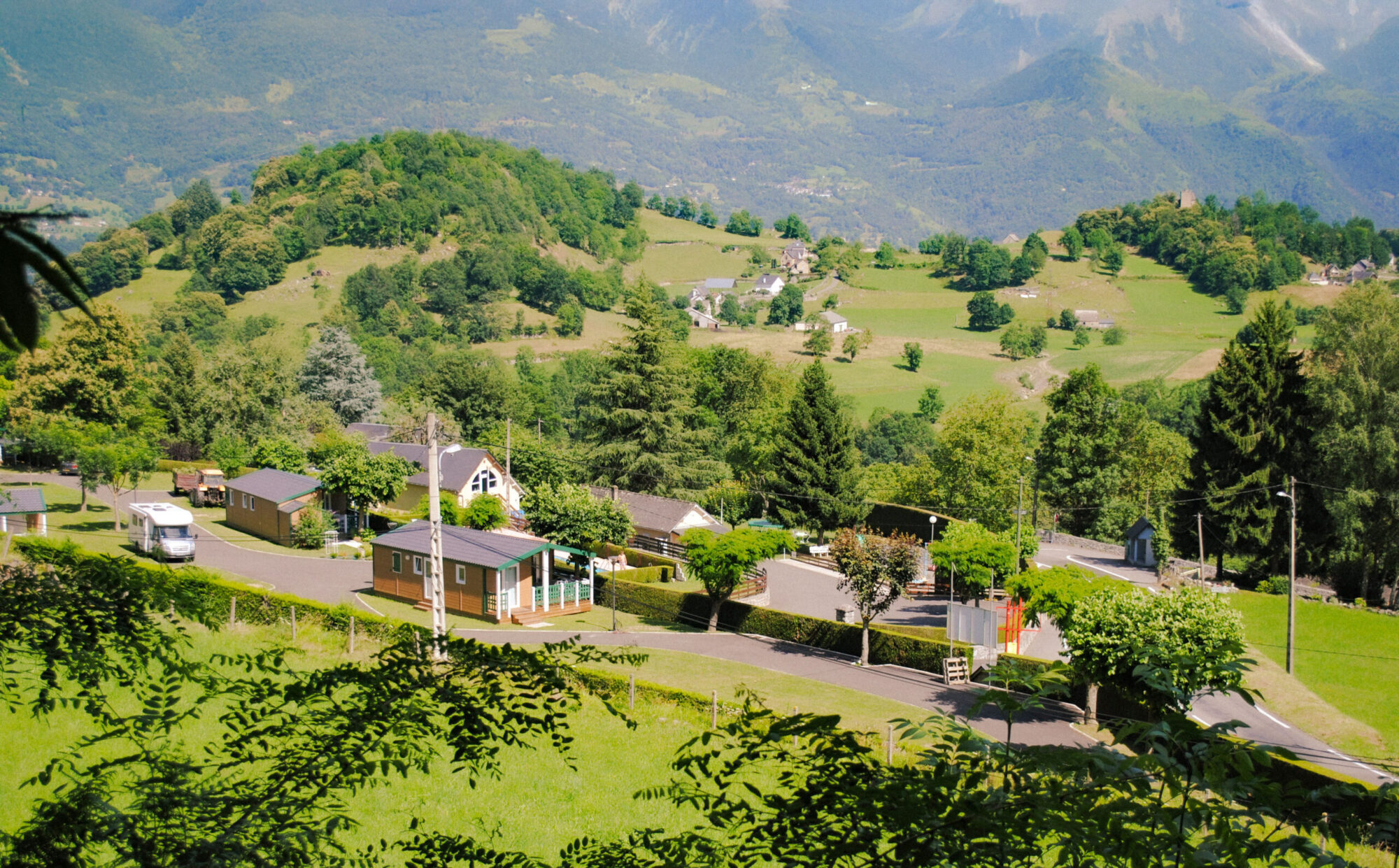 camping vue pyrénées